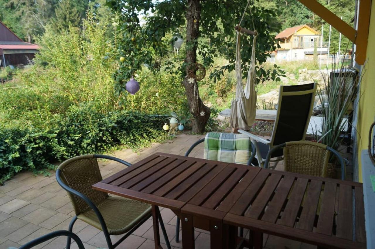 Ferienwohnung Und Sommerhaus Unter Der Burg Falkenberg  Экстерьер фото